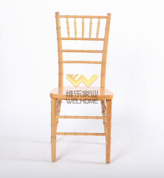 Natural solid wood Chiavari chair